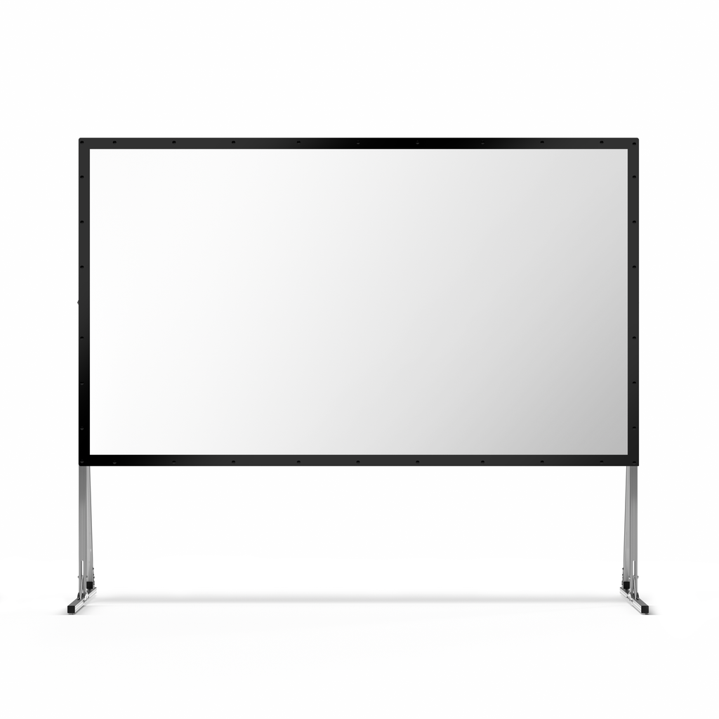 AWOL Valerion 120''-200'' Outdoor Camping Portable Folding Matte White Screen