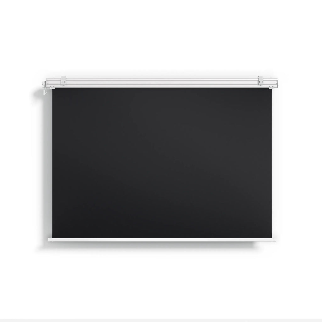 Valerion Backyard Weather Proof Motorized Drop Down Matte White Screen