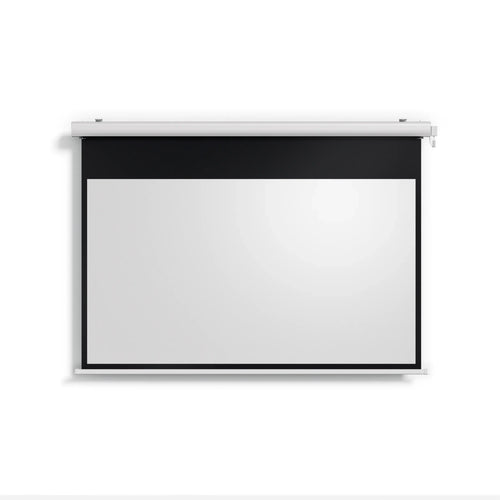 AWOL Valerion Backyard Weather Proof Motorized Drop Down Matte White Screen