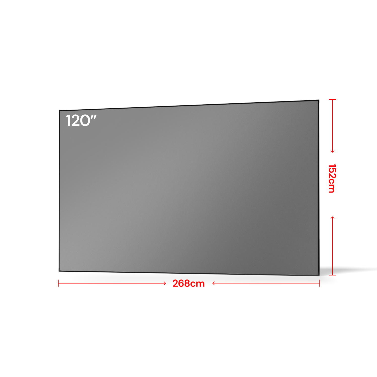 Valerion 100''/120'' Fresnel Ambient Light Rejecting Screen