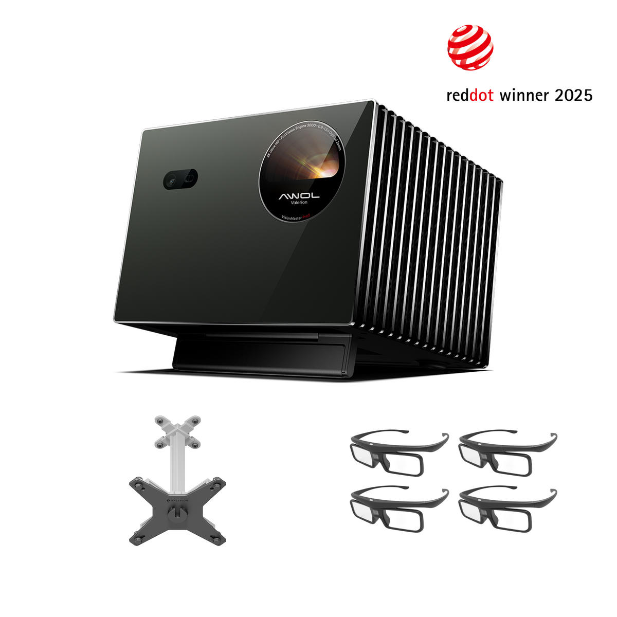 AWOL Valerion Pro 2 + FREE Stand + FREE Glasses*4