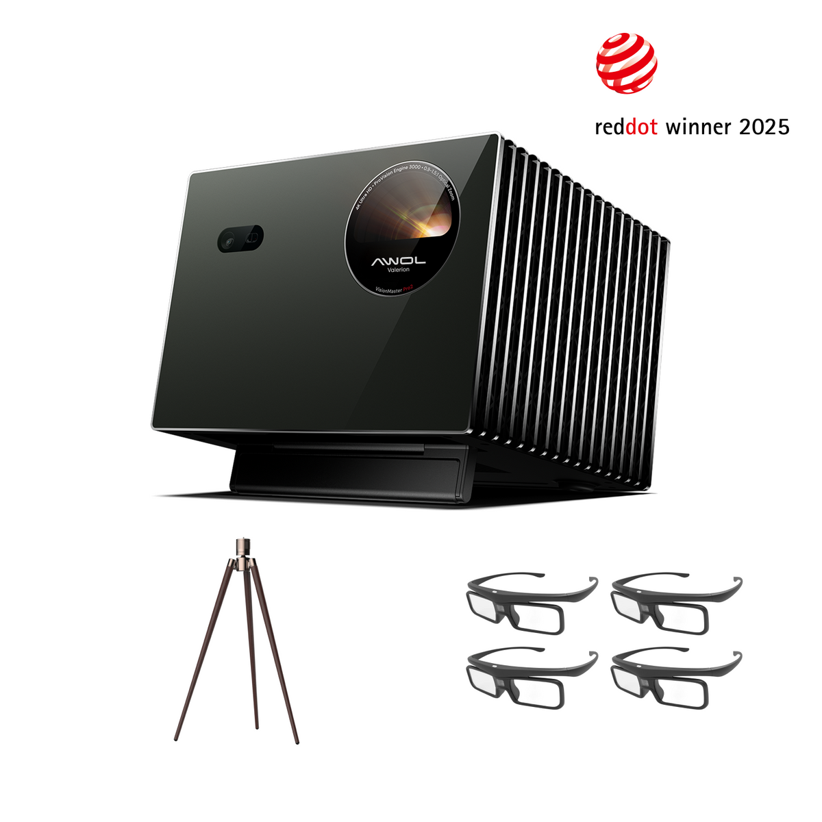 AWOL Valerion Pro 2 + FREE Stand + FREE Glasses*4